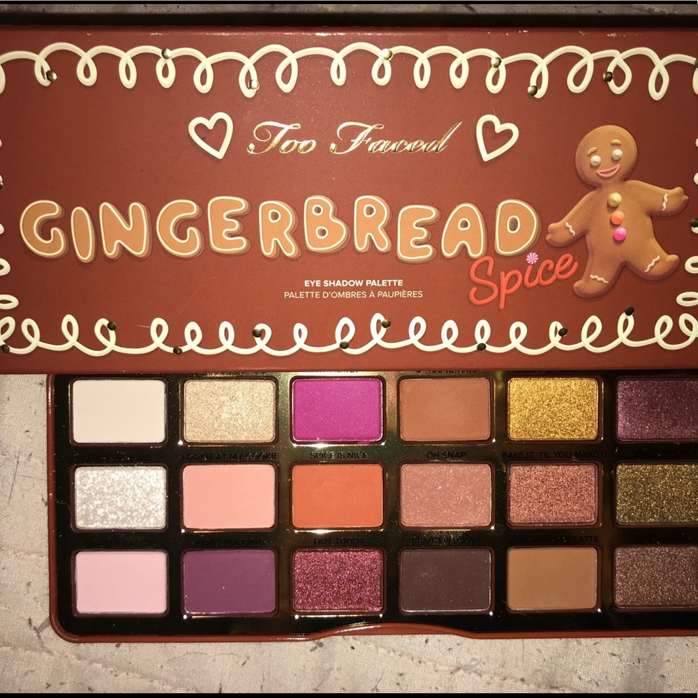 Too faced gingerbread spice pallet